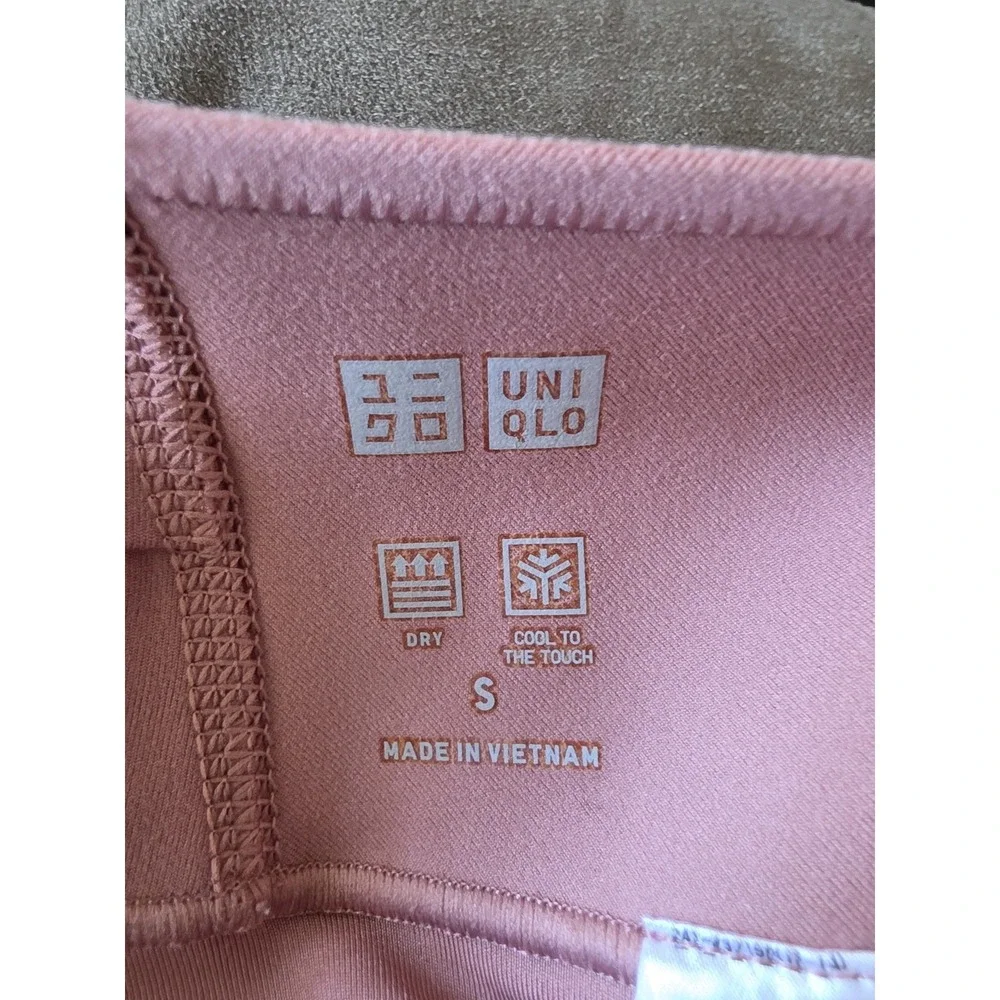 Uniqlo Biker Shorts Women S Dusty Rose Athletic Activewear Athleisure Bike